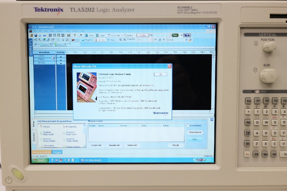 Tektronix TLA5202 Logic Analyzer 68ch 8GHz 1MW [t1131391320]