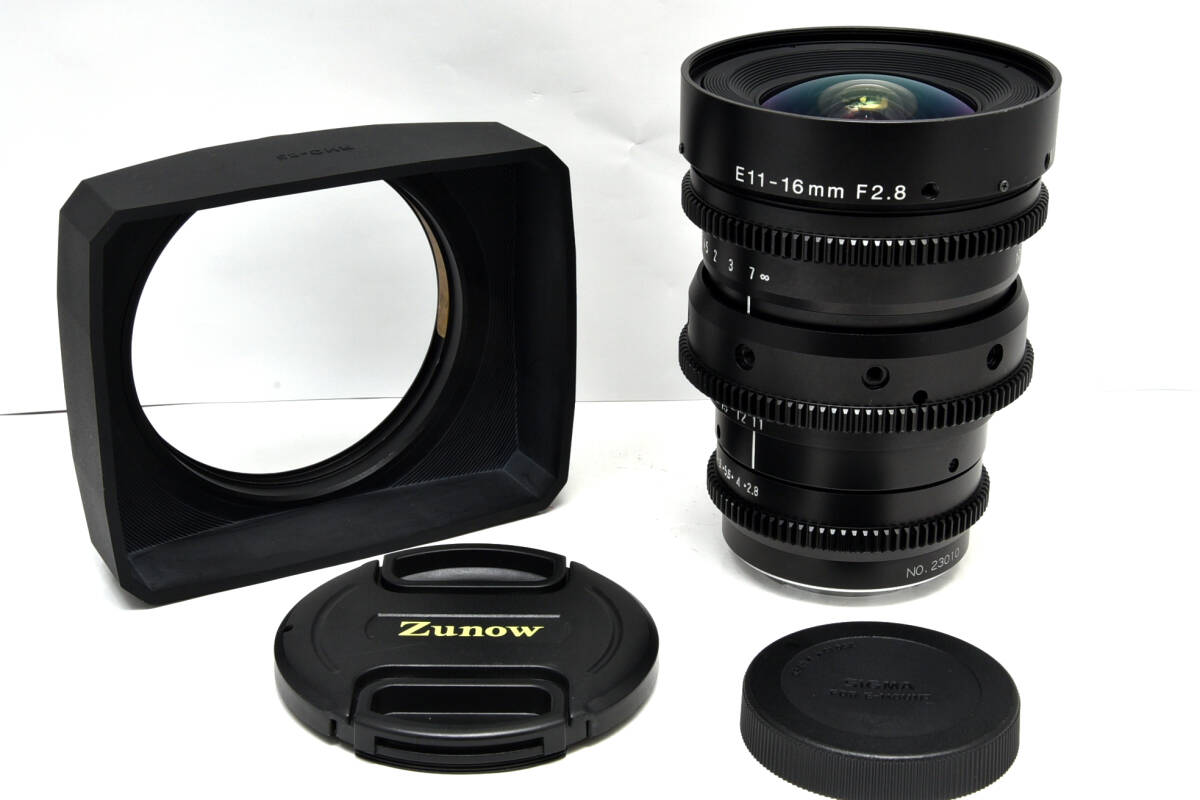 Zunow SWV-E11-16 11-16mm F2.8 Ultra Wide Zoom Lens E Mount [o1132392314]