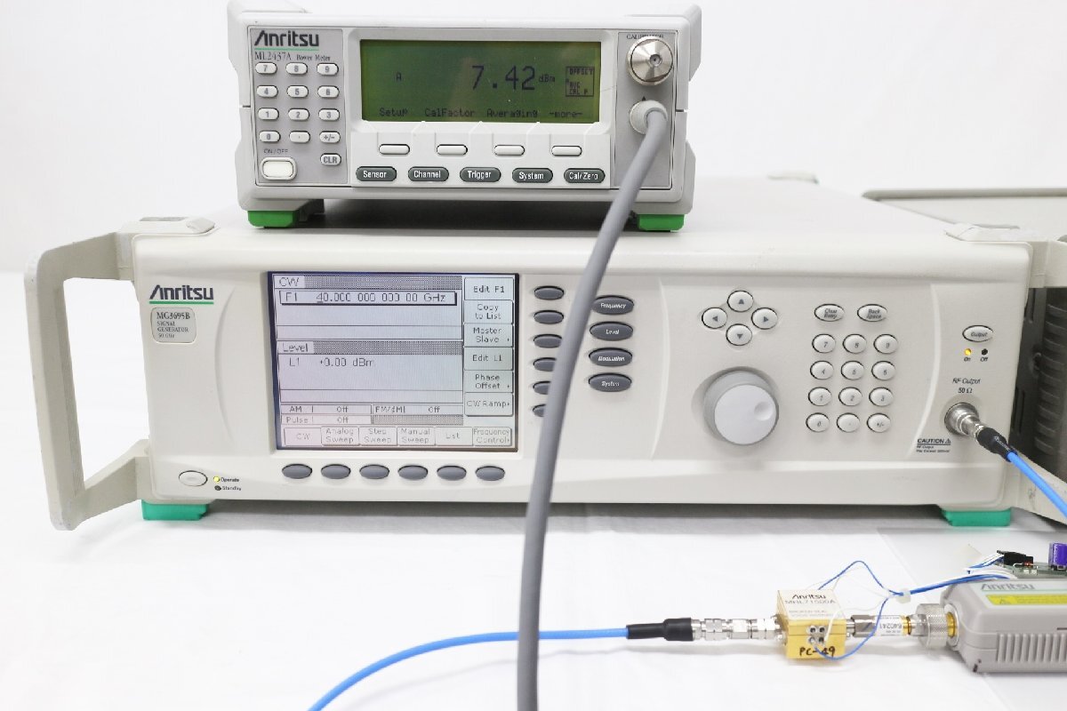 Anritsu MHL71500A Amplifier 10-50GHz 10dB [l1133005851]
