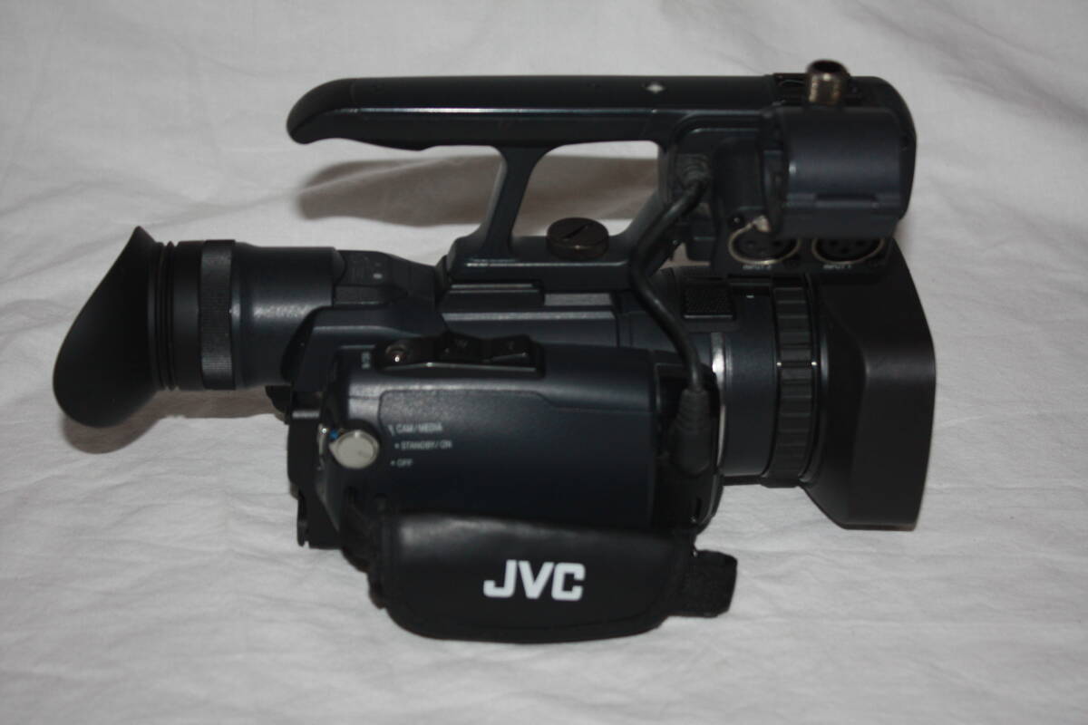 JVC GY-HM150 Professional HD Memory Card Camera Recorder with Microphone Unit Battery Charger [l1149756867]