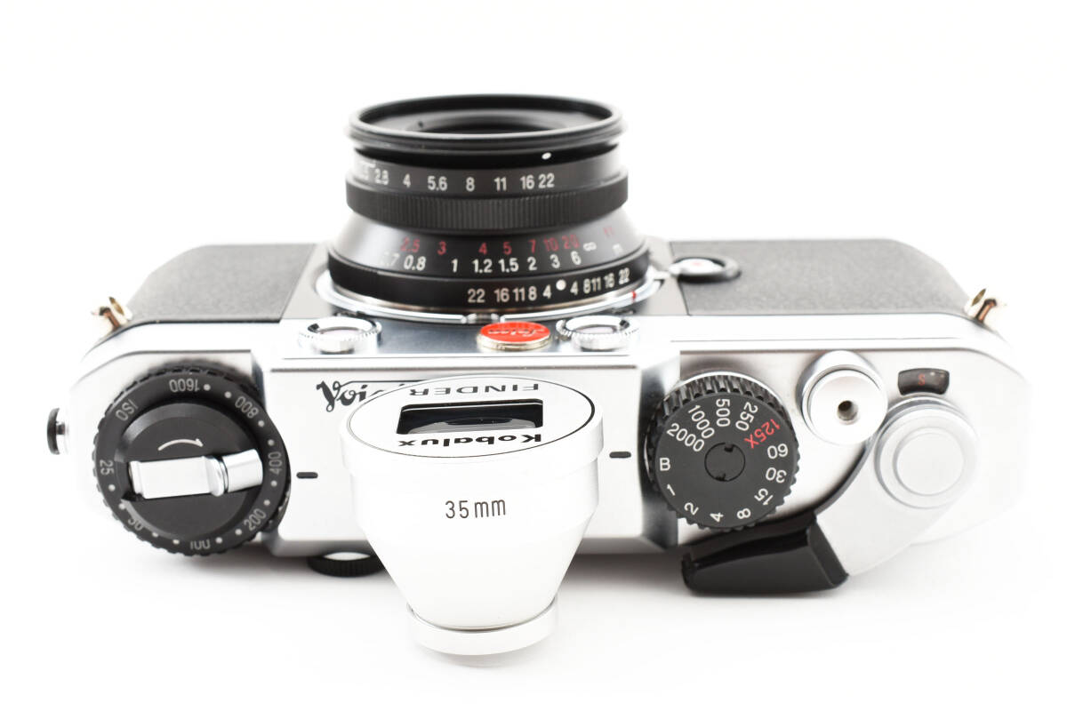 Voigtlander BESSA-T Silver Rangefinder 35mm f/2.5 Finder with Leica Logo [1154565992]