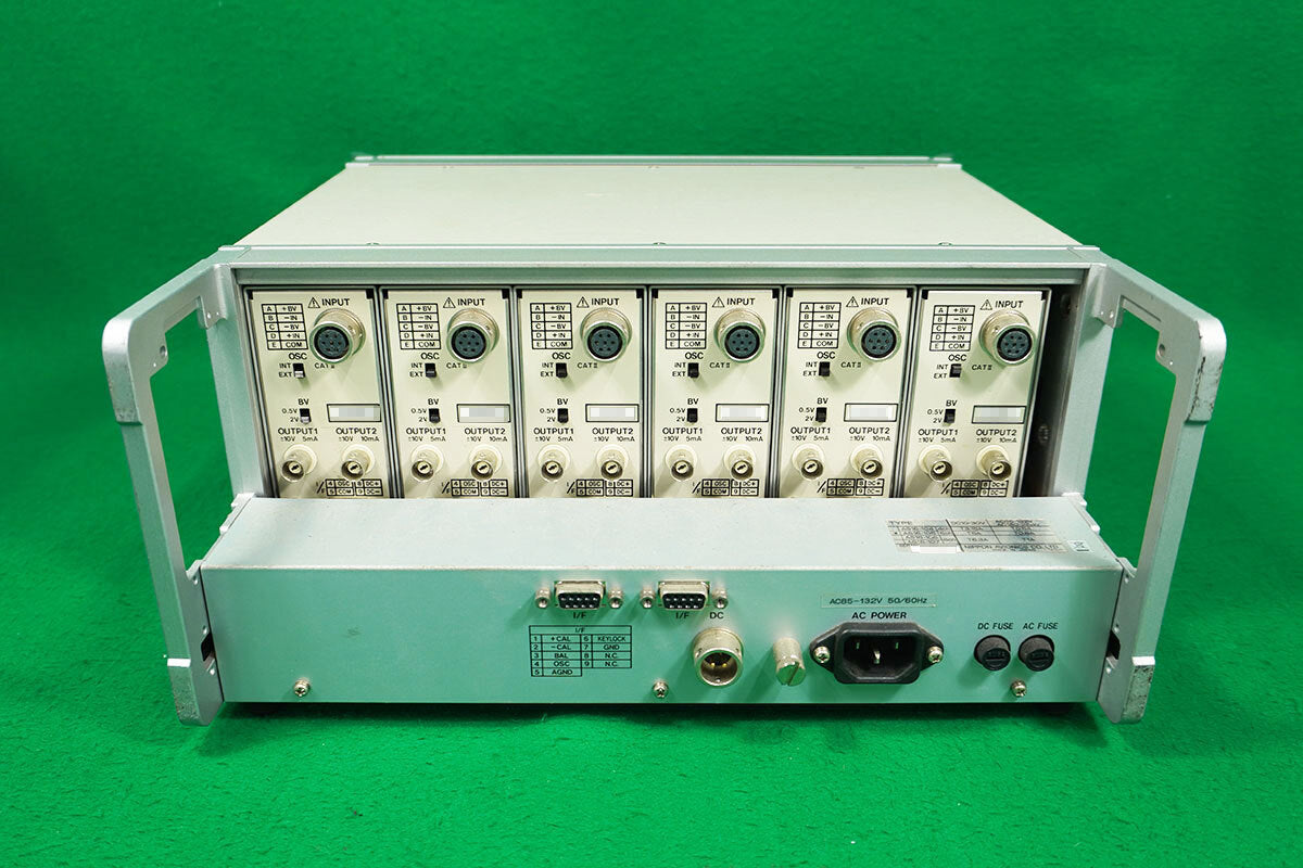 A&D AS16-105 + AS1803R Strain Measurement Device 6 Units [b1159062393]