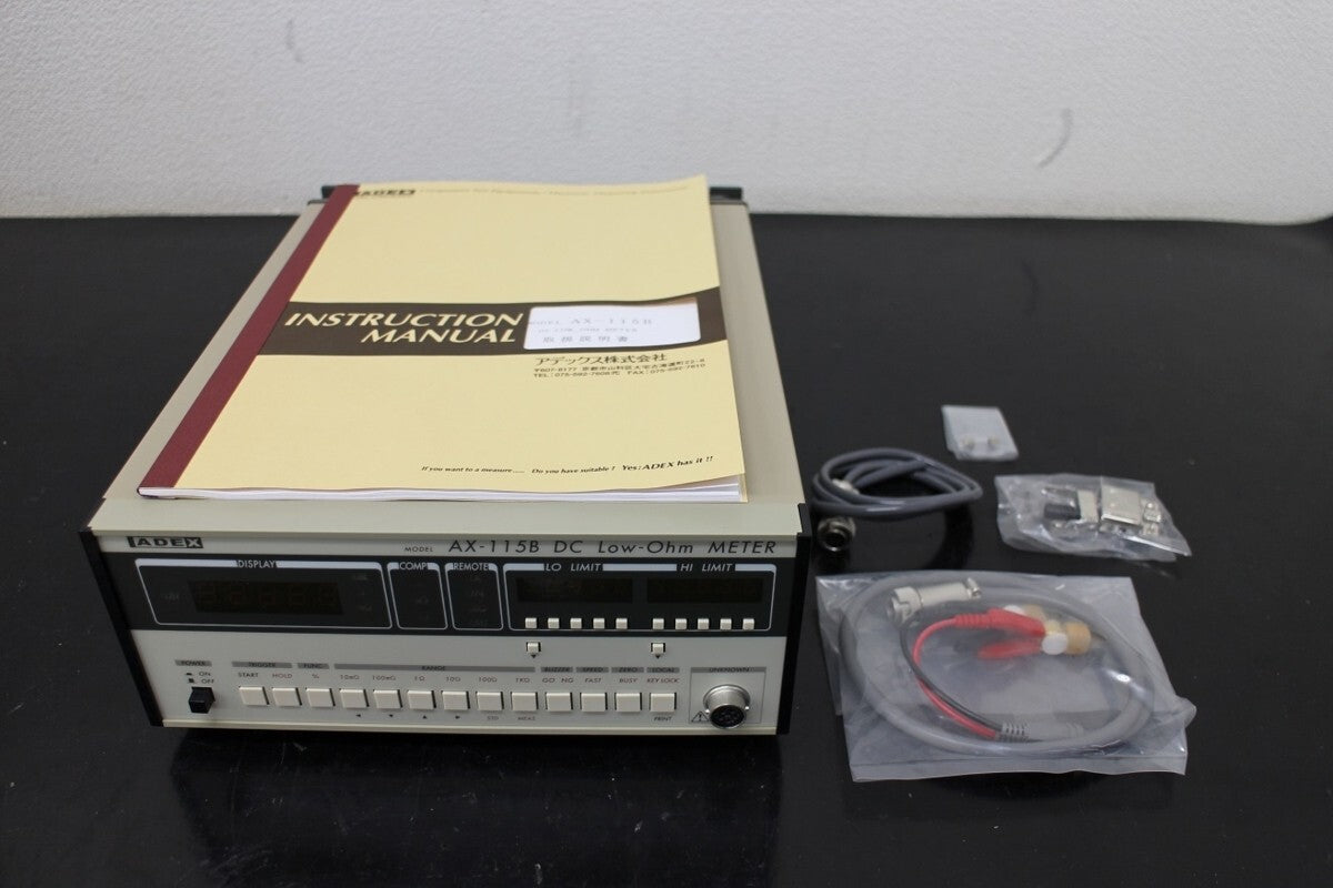 ADEX AX-115B DC Low Ohm Digital Meter [p1169568595]