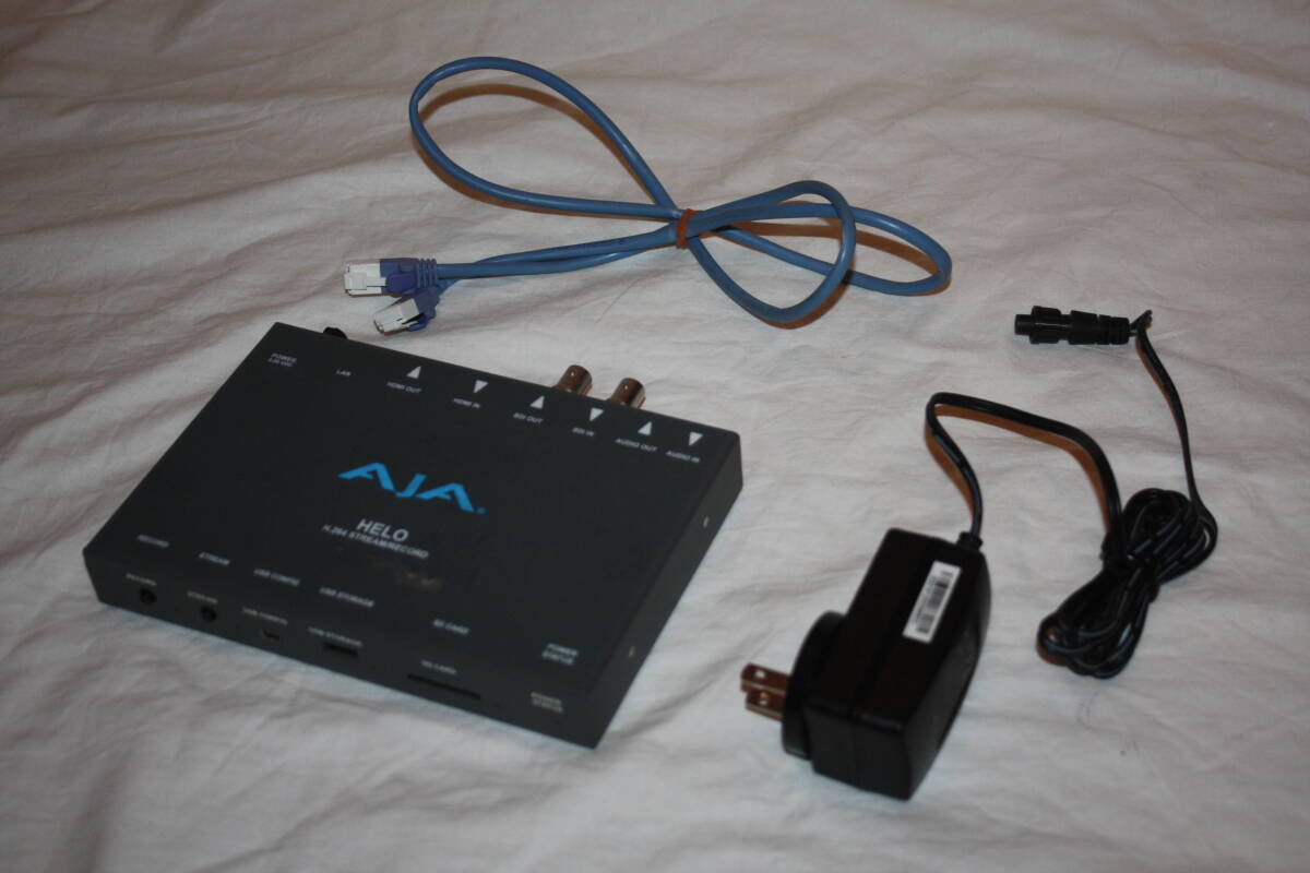 AJA Video Systems HELO H.264 Streaming and Recording Device [l1176745107]
