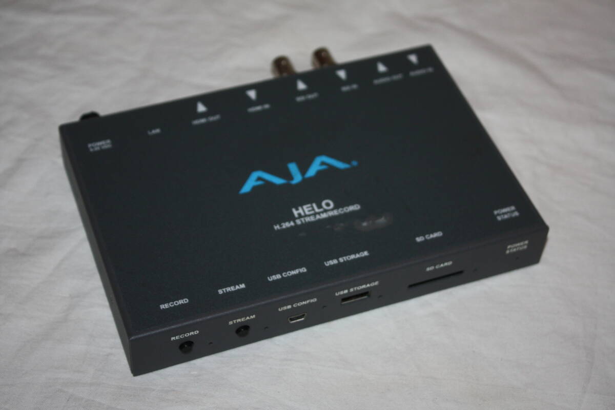 AJA Video Systems HELO H.264 Streaming and Recording Device [l1176745107]
