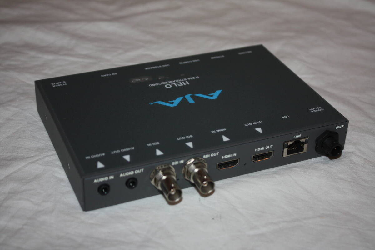 AJA Video Systems HELO H.264 Streaming and Recording Device [l1176745107]