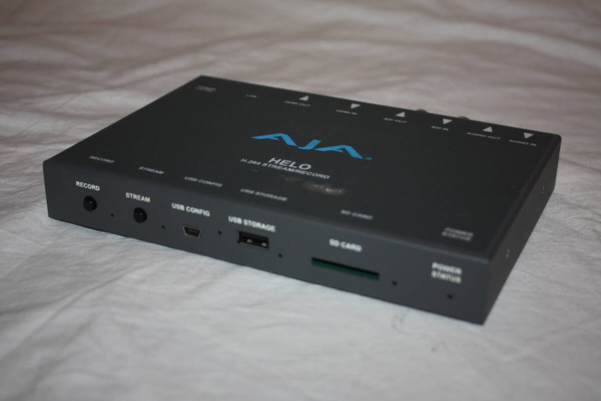 AJA Video Systems HELO H.264 Streaming and Recording Device [l1176745107]