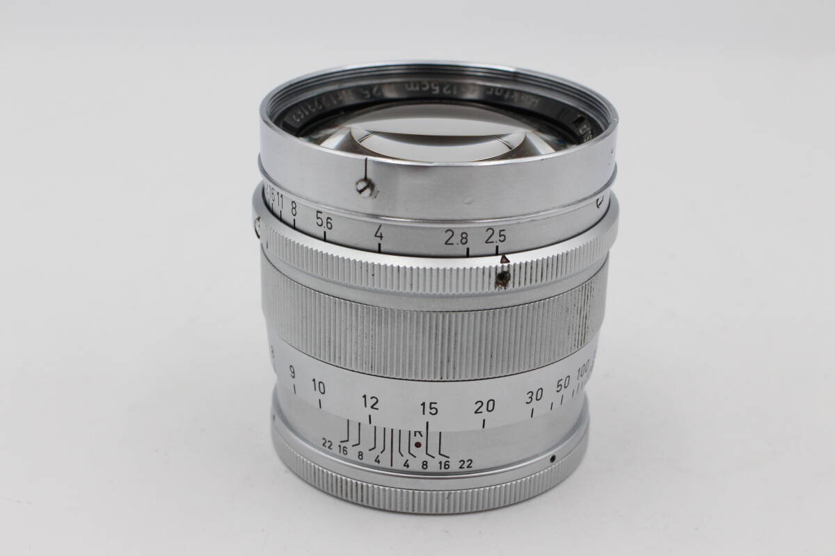 Leica Hektor 125mm F2.5 Lens Ernst Leitz Canada Ltd Midland [p1178425257]