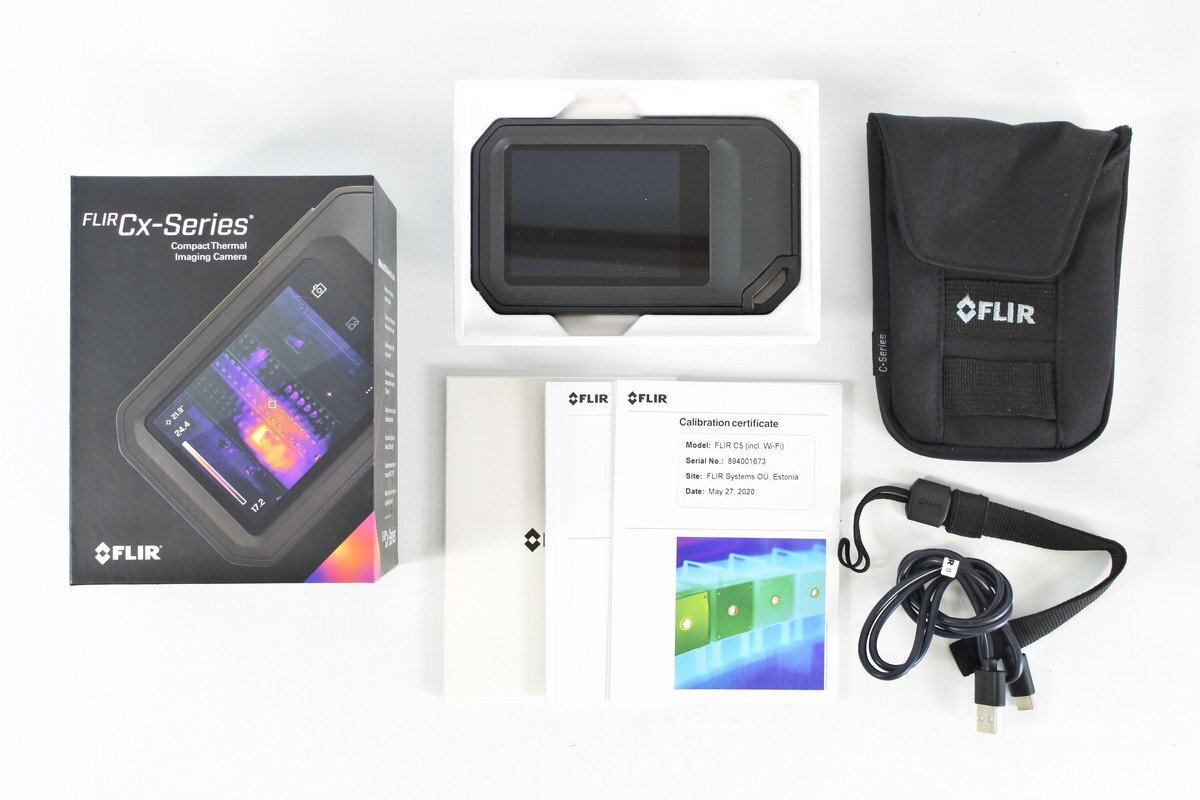 FLIR C5 Thermal Camera Compact CX-Series 19200 Pixels Wi-Fi with Accessories [p1189790964]