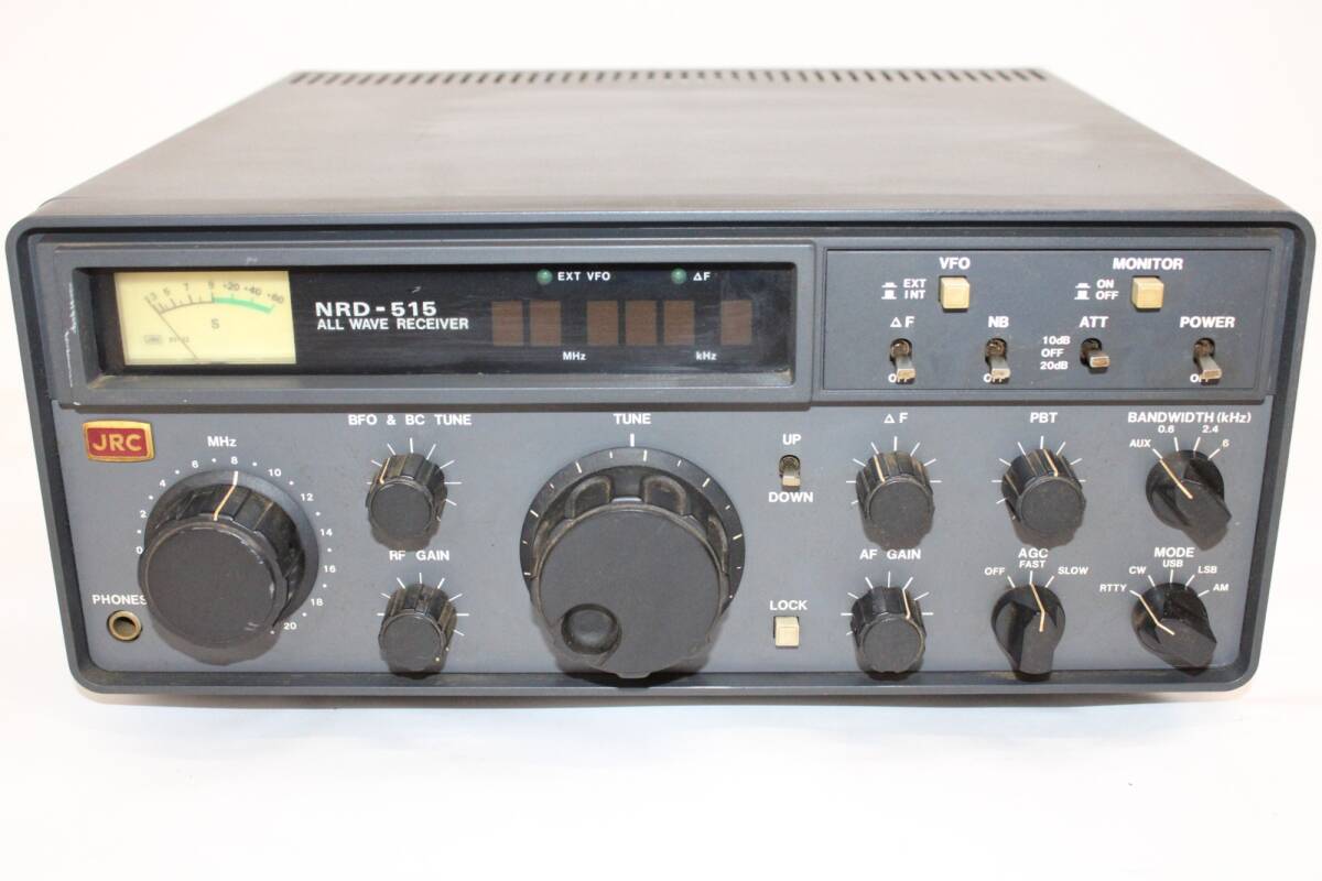 JRC NRD-515 Receiver with NDH-515 Memory Unit Amateur Radio [p1189767901]