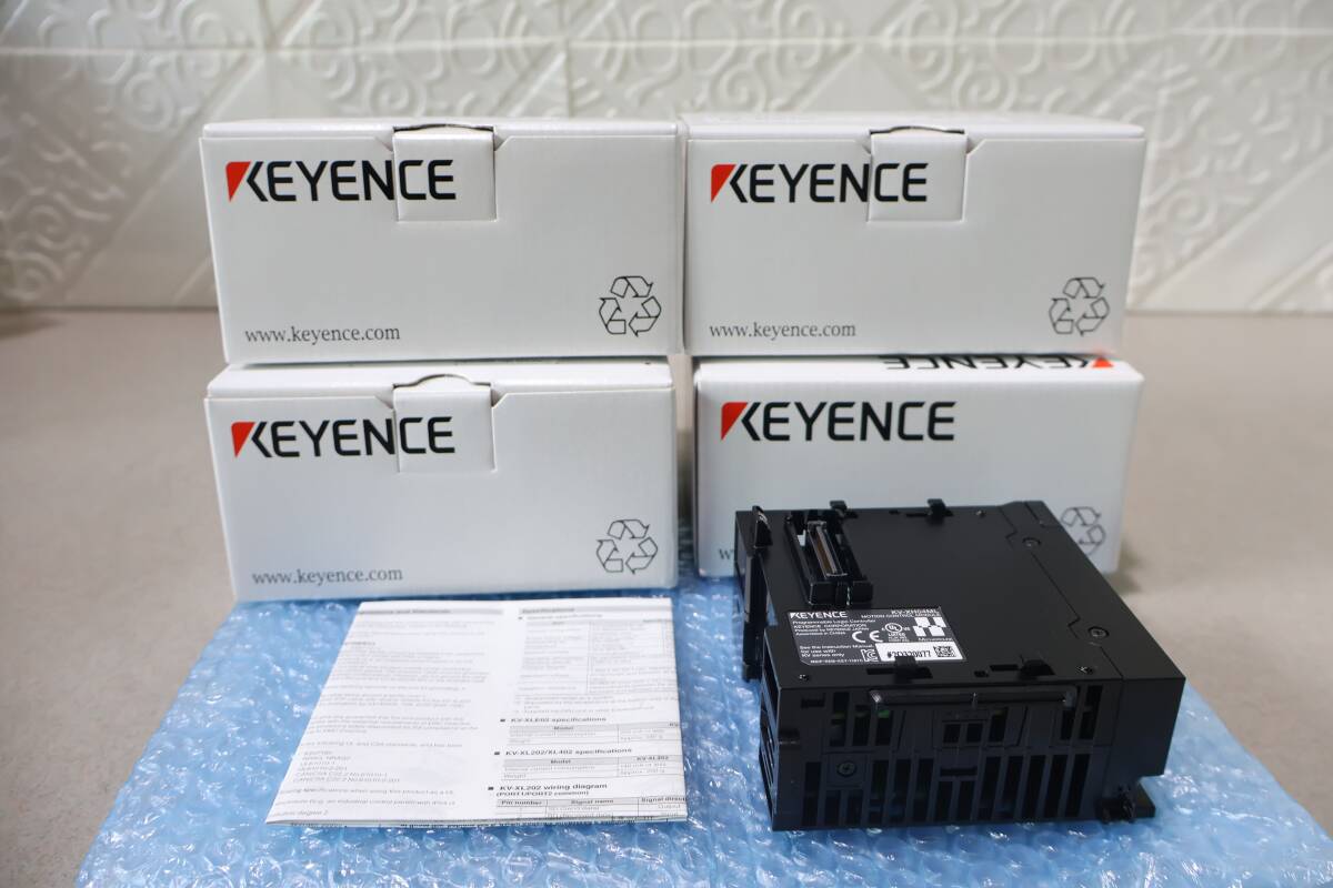 KEYENCE KV-XH04ML Motion Control Module Set of 4 for KV Series Compatible with MECHATROLINK [h1195763112]
