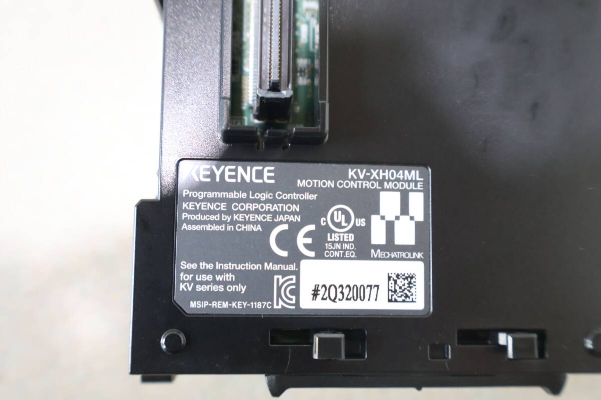 KEYENCE KV-XH04ML Motion Control Module Set of 4 for KV Series Compatible with MECHATROLINK [h1195763112]