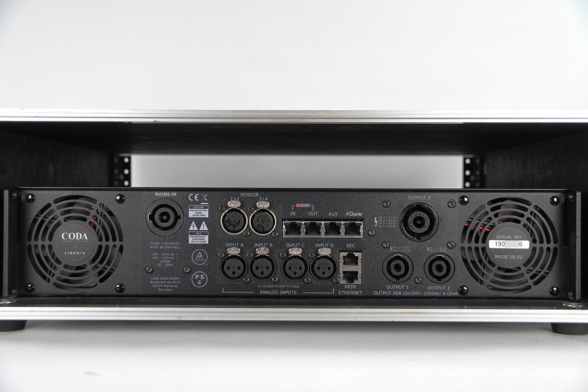 CODA LINUS14 Power Amplifier with Built-in DSP Comparator [n1197865781]
