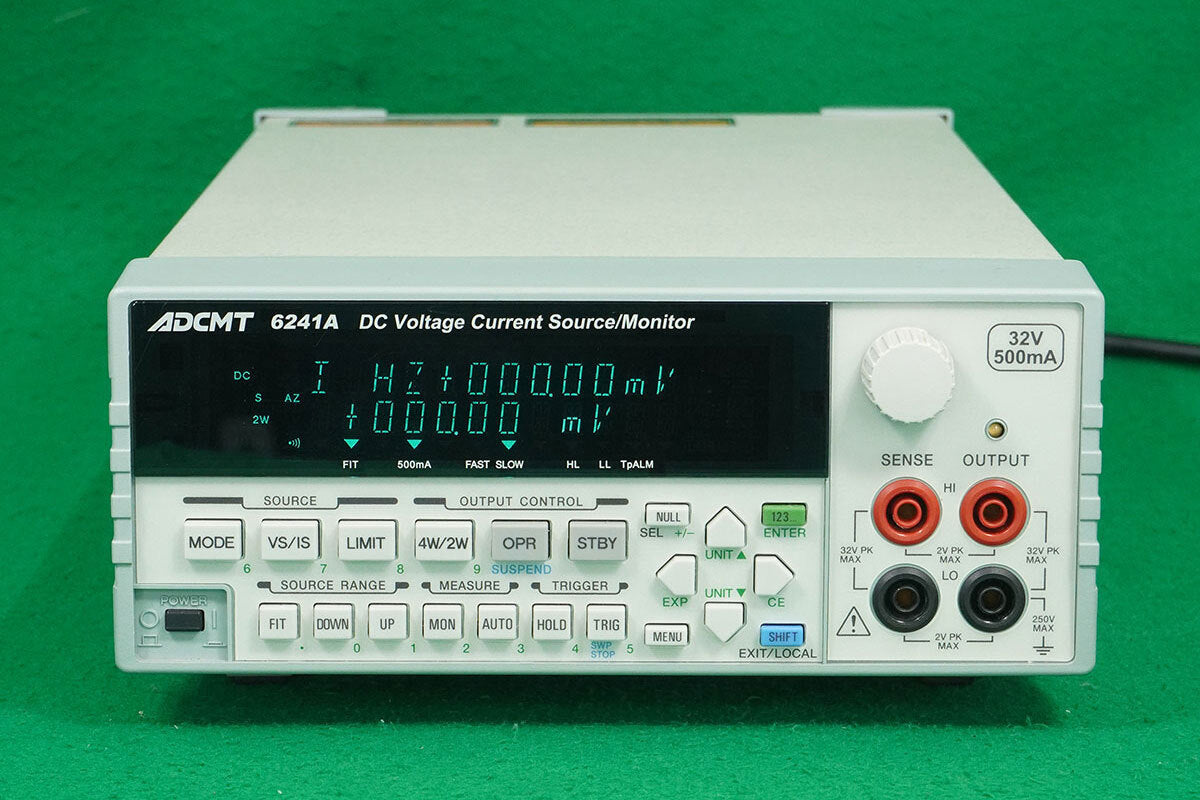 ADCMT 6241A Voltage and Current Source Monitor [q1198133897]
