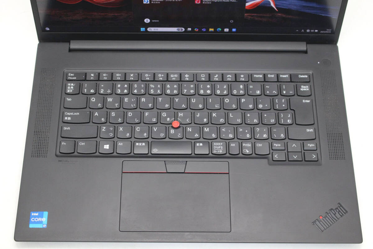 NVIDIA RTX A2000 Lenovo ThinkPad P1 Gen4 16-inch 2K Windows11 Core i7-11800H 32GB NVMe 512GB-SSD Mera Wireless Wi-Fi6 Office [o1198927049]