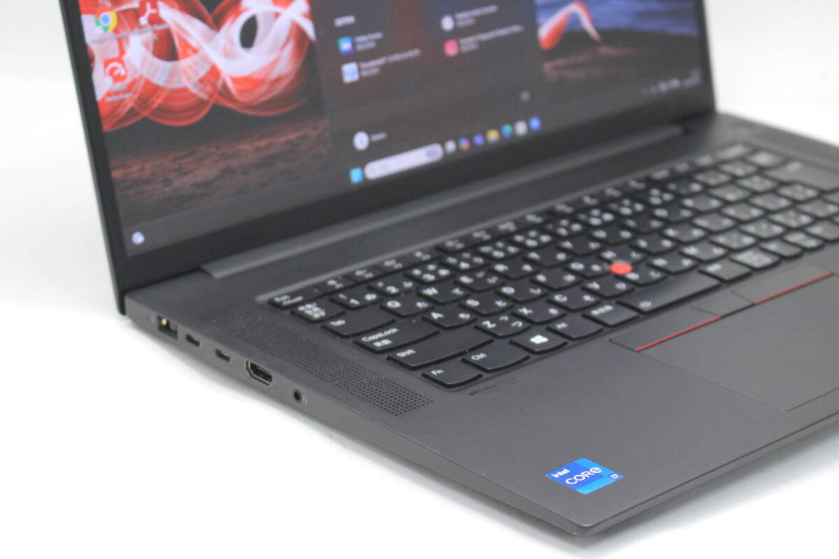 NVIDIA RTX A2000 Lenovo ThinkPad P1 Gen4 16-inch 2K Windows11 Core i7-11800H 32GB NVMe 512GB-SSD Mera Wireless Wi-Fi6 Office [1198915160]