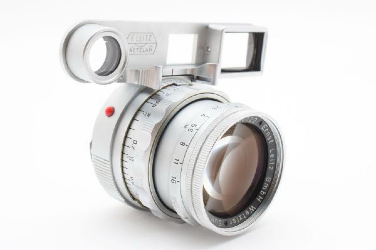 Leica M 50mm F2 DR Summicron Reverse Knurling with Glasses #8305 [q1198986890]