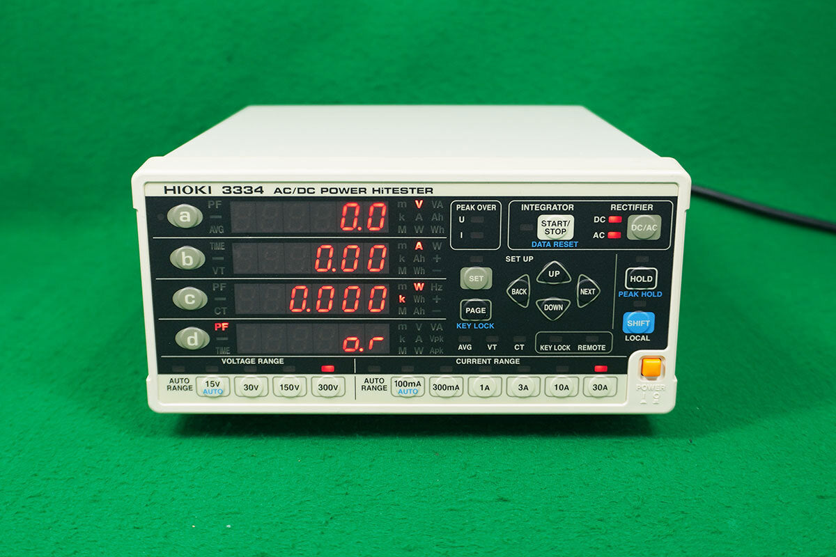 HIOKI 3334 High Tester AC/DC Power Meter [e1199380972]