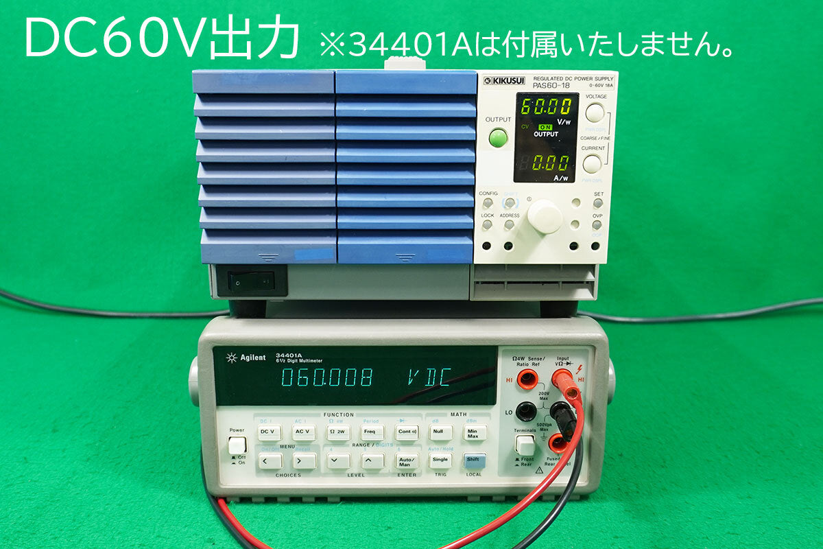 Kikusui PAS60-18 DC Regulated Power Supply [u1199523552]