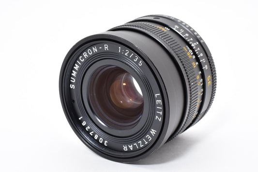 ★Rare item★ Leica SUMMICRON-R 35mm F2 3 cam with built-in hood [for R mount]★Working item★ #041P991A509164 [r1206405484]