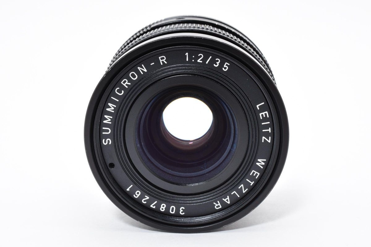 ★Rare item★ Leica SUMMICRON-R 35mm F2 3 cam with built-in hood [for R mount]★Working item★ #041P991A509164 [r1206405484]