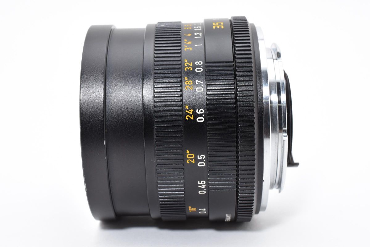 ★Rare item★ Leica SUMMICRON-R 35mm F2 3 cam with built-in hood [for R mount]★Working item★ #041P991A509164 [r1206405484]