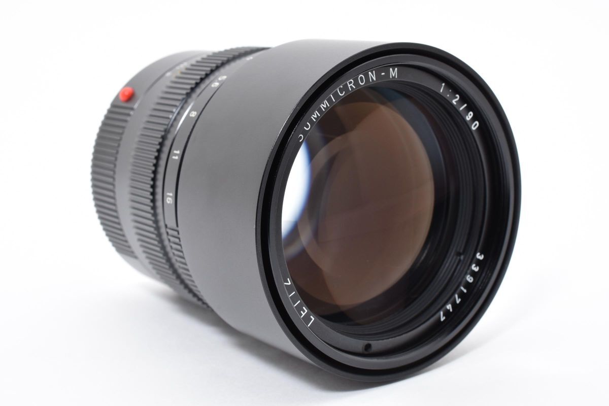 Leica SUMMICRON-M 90mm F2 Black Chrome Lens for M Mount [g1206426494]