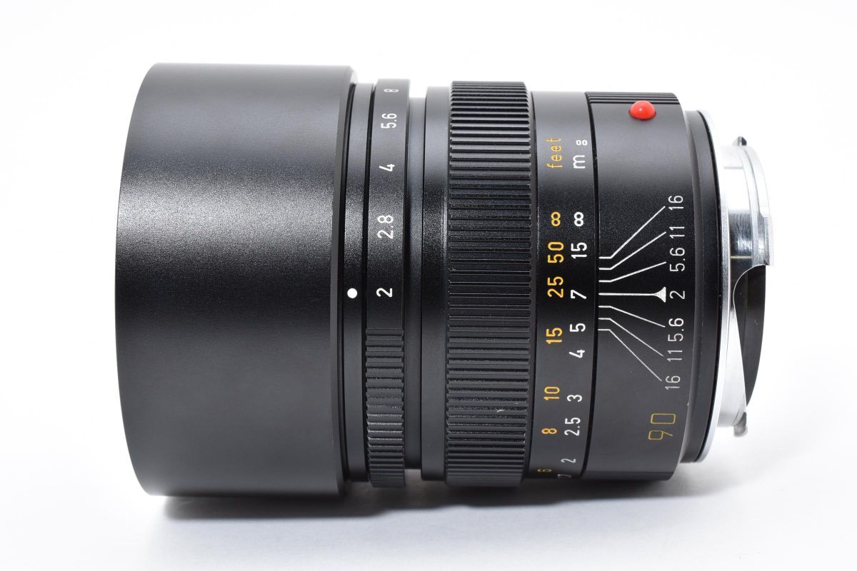 Leica SUMMICRON-M 90mm F2 Black Chrome Lens for M Mount [g1206426494]
