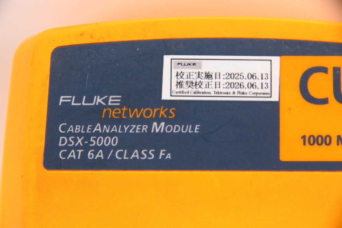 FLUKE NETWORKS DSX-5000 Cable Analyzer [d1209302304]