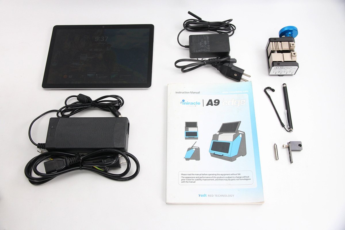 MIRACLE-A9 Edge Key Duplicating Machine Key Processing Equipment [d1209431510]