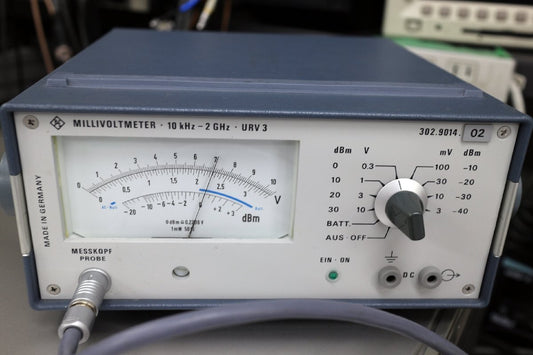 Rohde & Schwarz URV3 RF Millivoltmeter 10kHz-2GHz [u1209551465]