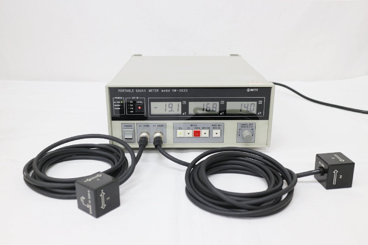 MTI HM-3520 Three Axis Magnetic Field Meter [f1209979928]