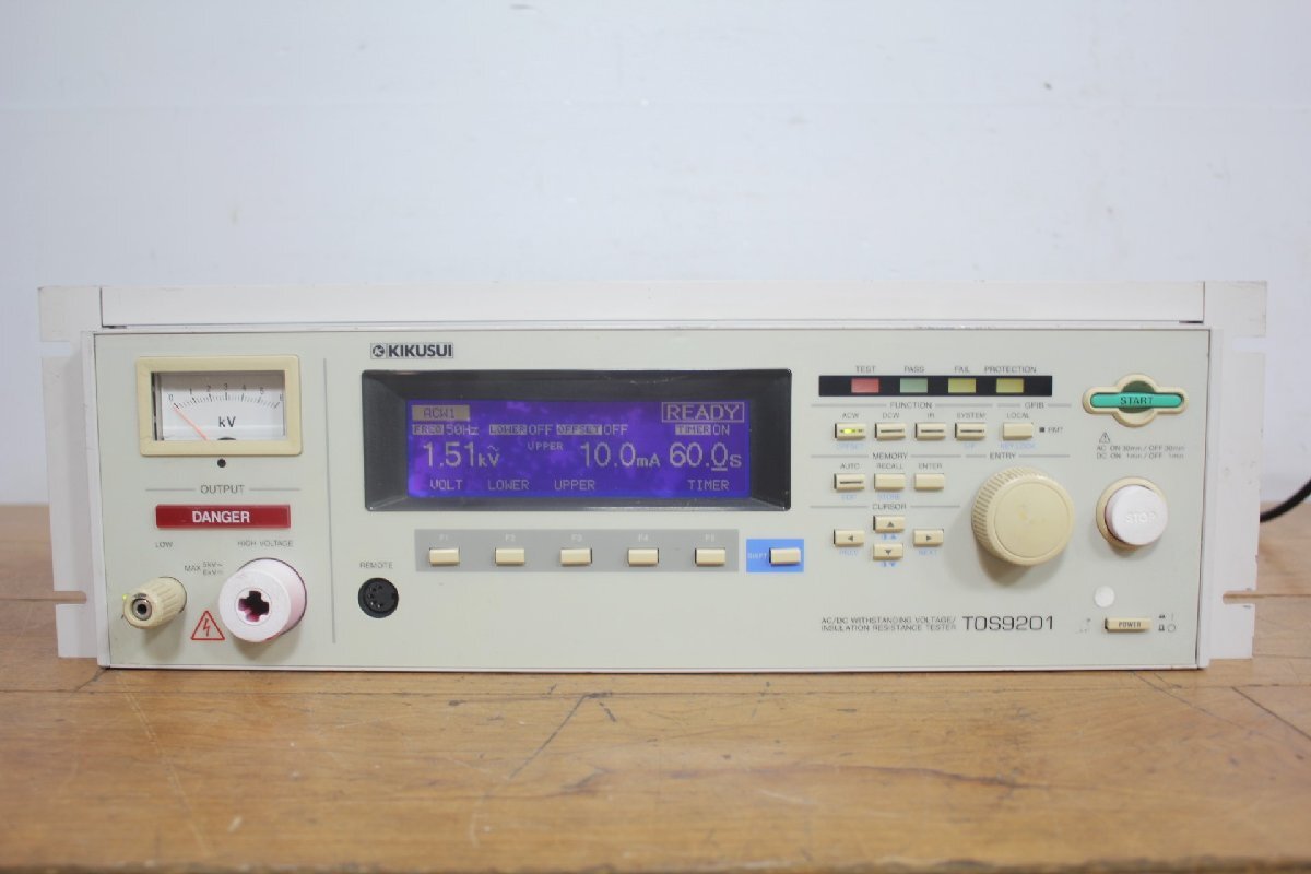 KIKUSUI TOS9201 Insulation Resistance Tester [c1211094704]