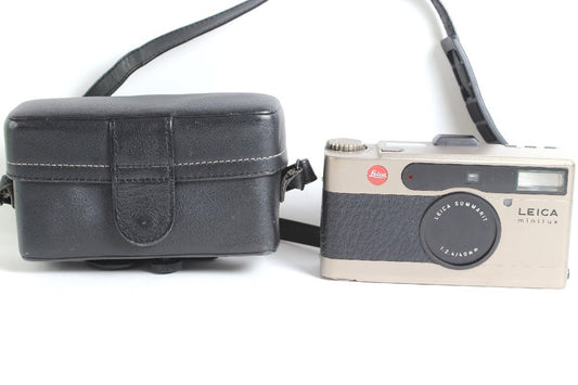 Leica Leica minilux compact film camera champagne gold F2.4 40mm 9756-MS [1211658175]