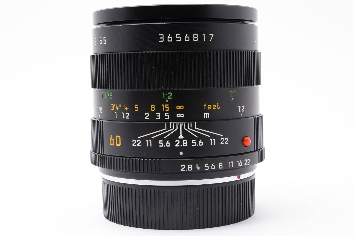 Leica LEITZ MACRO ELMARIT R 60mm F2.8 Lens [w1211672855]