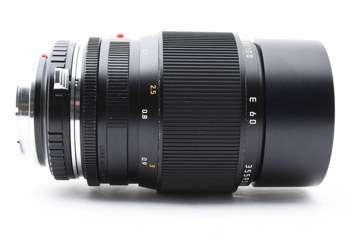 Leica APO MACRO ELMARIT R 100mm f/2.8 E60 Lens with M Mount Adapter [h1211808461]