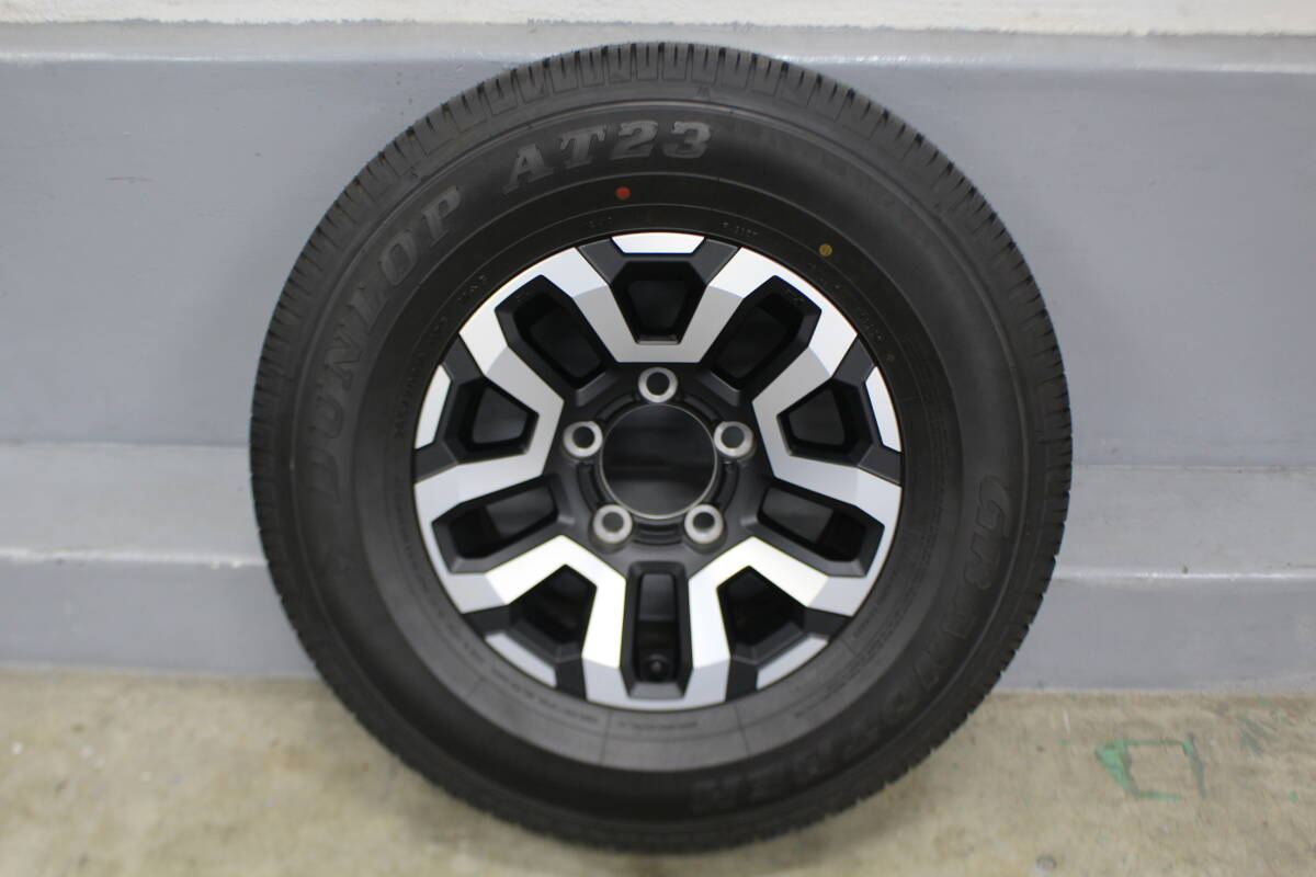 DUNLOP GRANDTREK AT23 265/70R16 Land Cruiser 70 Genuine Aluminum Wheels PCD150 [n1211907288]