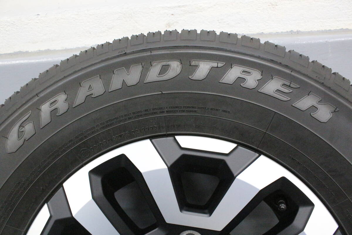 DUNLOP GRANDTREK AT23 265/70R16 Land Cruiser 70 Genuine Aluminum Wheels PCD150 [n1211907288]
