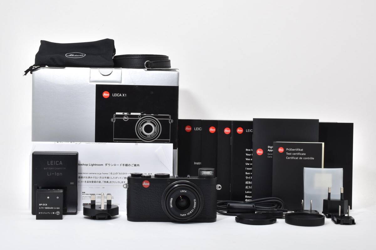 ■Good Condition■ LEICA Leica X1 Black #C595 [h1212034923]
