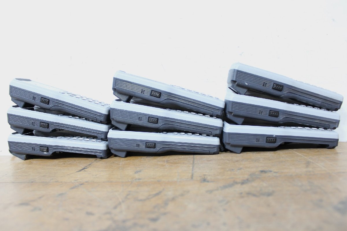 ☆[3F1205-24] KEYENCE Handy Terminal BT-1510W BT-1550WB Ultra Small Barcode 18 Units Set Junk [t1212156550]