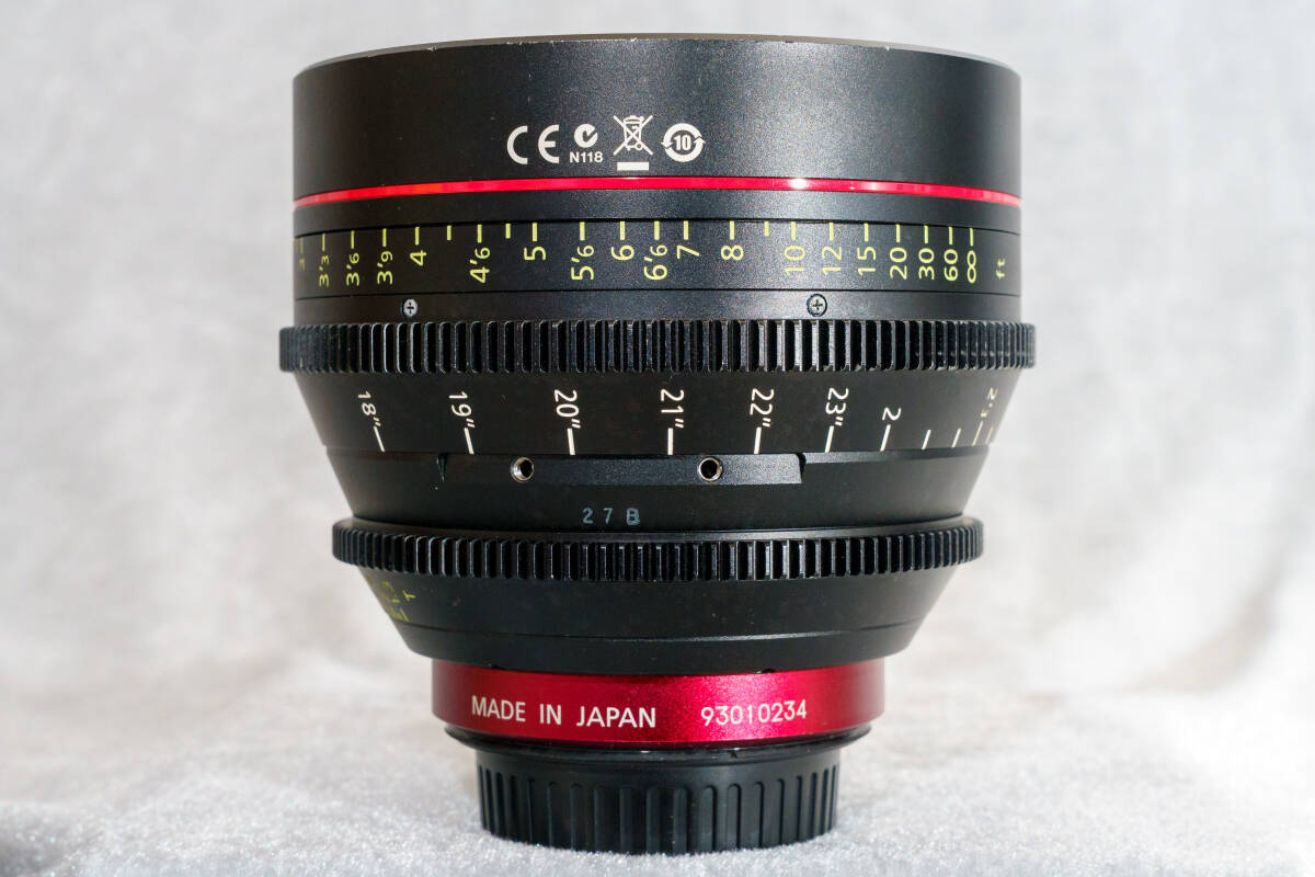 Canon CN-E 50mm T1.3 LF Cinema Lens [h1212241143]