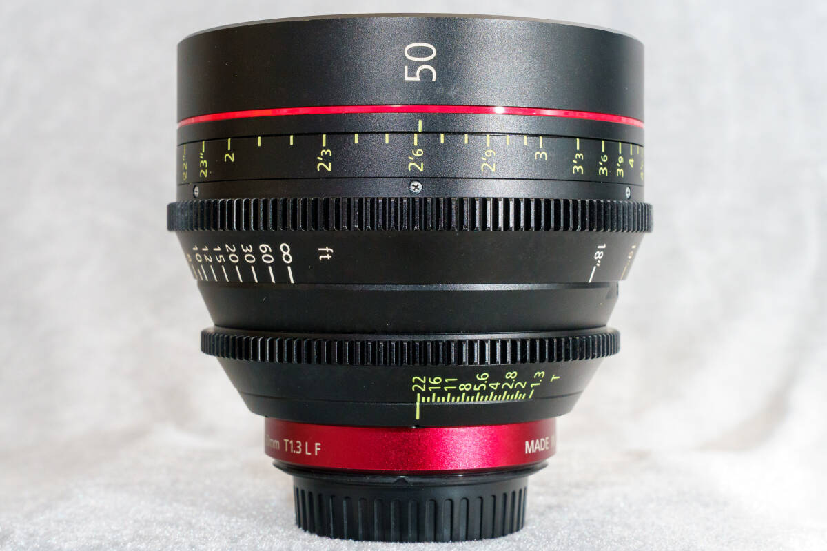 Canon CN-E 50mm T1.3 LF Cinema Lens [h1212241143]