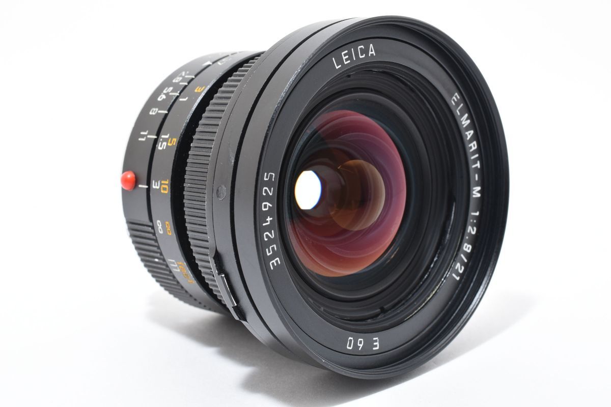 Leica ELMARIT-M 21mm F2.8 E60 Lens for M Mount [h1213130323]