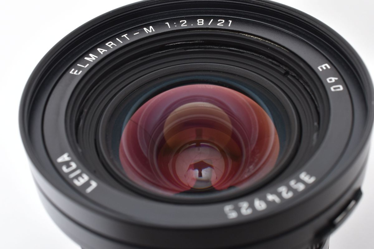 Leica ELMARIT-M 21mm F2.8 E60 Lens for M Mount [h1213130323]