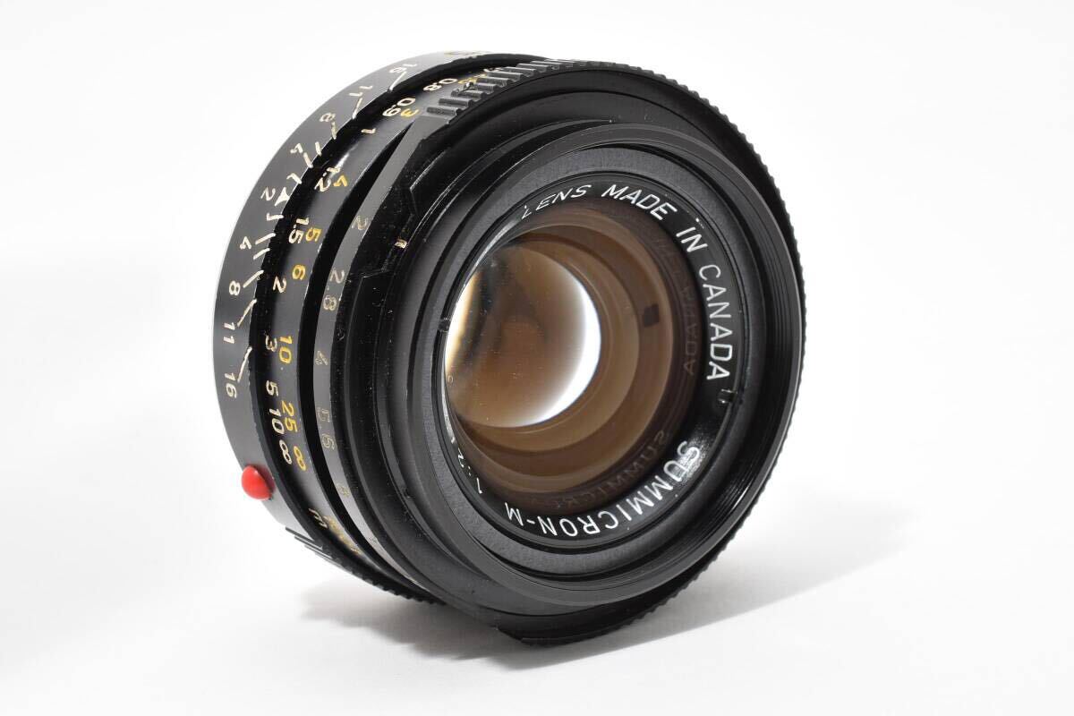 LEICA SUMMICRON-M 35mm F2 7-element Lens #3060 [f1213643800]