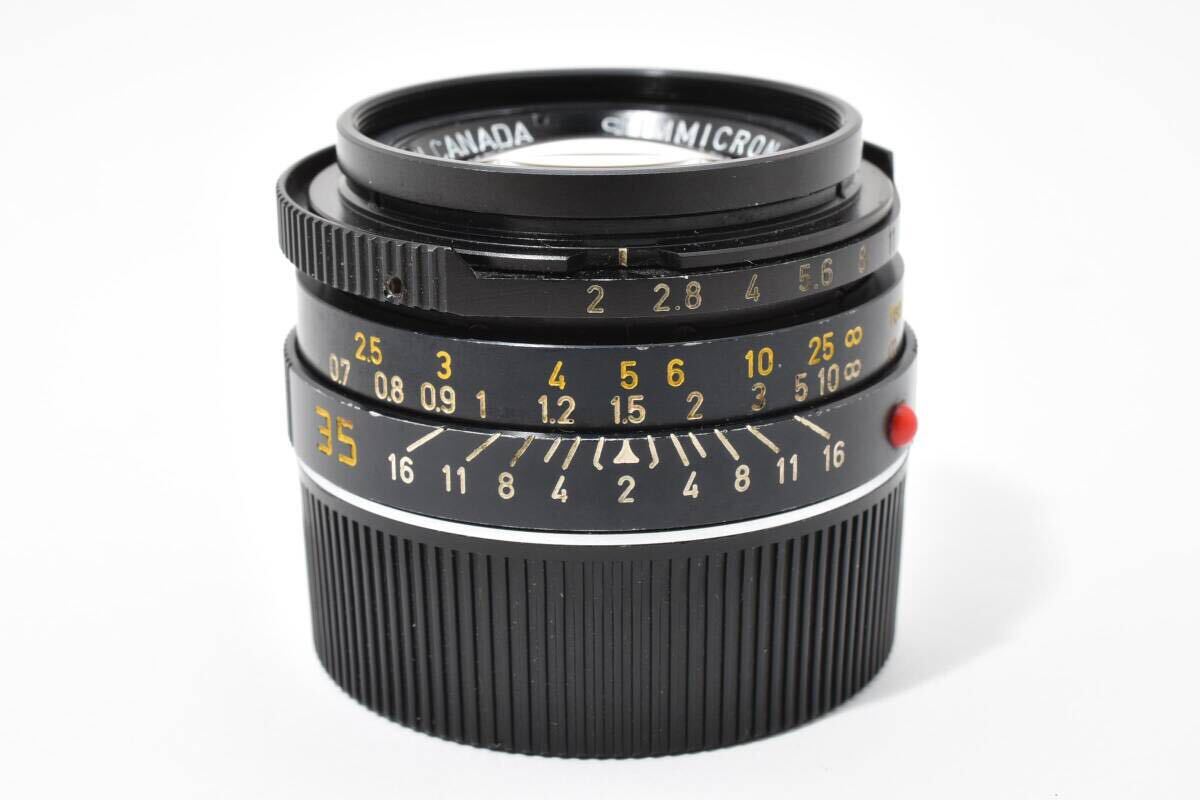 LEICA SUMMICRON-M 35mm F2 7-element Lens #3060 [f1213643800]