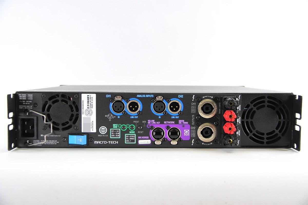 AMCRON MA-5000i Power Amplifier [o1213811219]