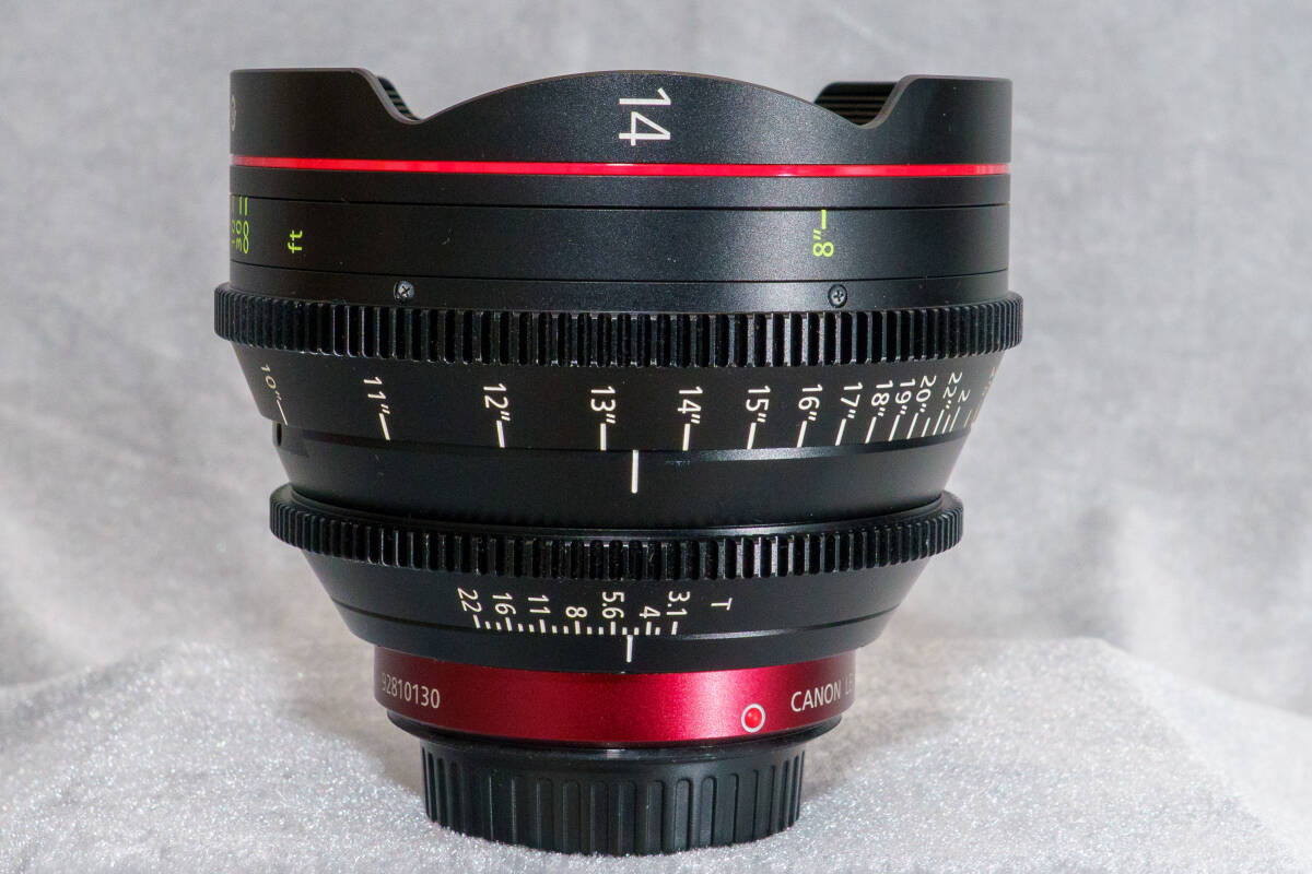 Canon CN-E14mm T3.1 L Cinema Lens [o1213934899]