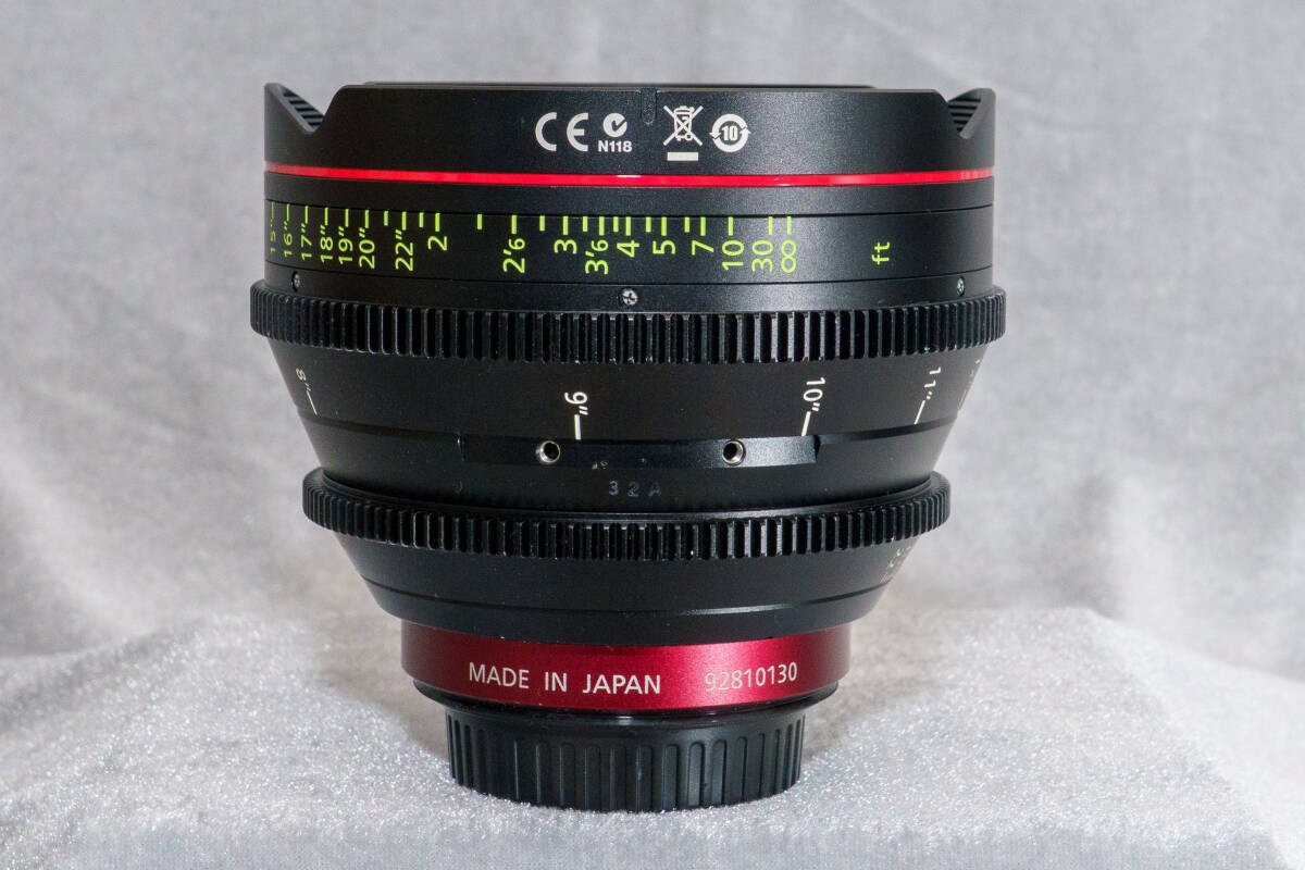 Canon CN-E14mm T3.1 L Cinema Lens [o1213934899]