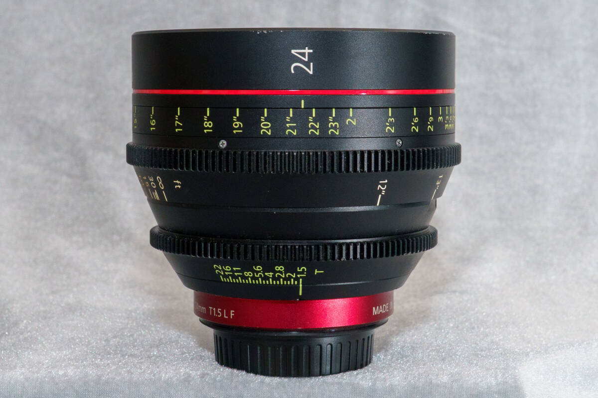 Canon CN-E24mm T1.5 L Cinema Lens [x1213943516]